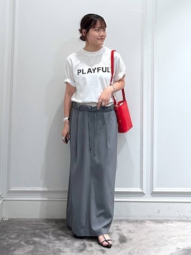 anriさん（レディース・157cm・20代）の夏コーディネート