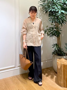 「アイテム（キャミソール）」を使った、anriさん（レディース・157cm・20代）の夏コーディネート