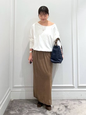 「アイテム（キャミソール）」を使った、anriさん（レディース・157cm・20代）の秋コーディネート