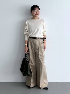 anriさん（レディース・157cm）の冬コーディネート