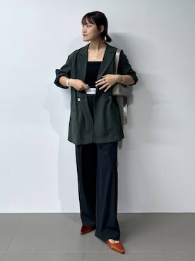 「アイテム（パンツ）」を使った、anriさん（レディース・157cm・20代）の夏コーディネート