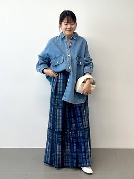 「BRIE LEON（ブリーレオン）のアイテム」を使った、anriさん（レディース・157cm）の冬コーディネート