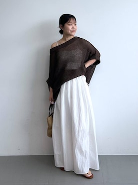anriさん(レディース・157cm)の夏コーディネート