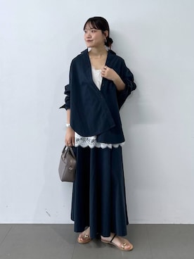 anriさん（レディース・157cm）の春コーディネート