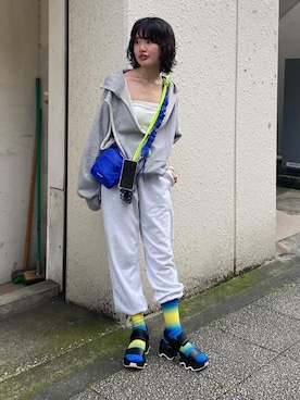 「ソレル」｜SOREL ソレルさん（レディース・152cm）の夏コーディネート