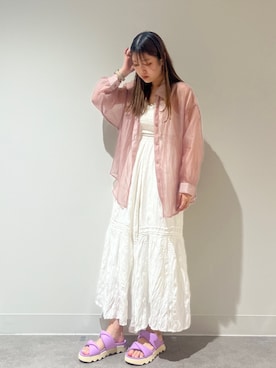 「ソレル」｜SOREL ソレルさん（レディース・158cm）の夏コーディネート