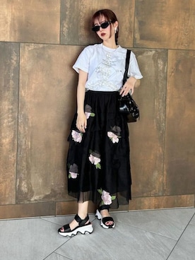 「ソレル」｜SOREL ソレルさん（レディース・154cm）の夏コーディネート