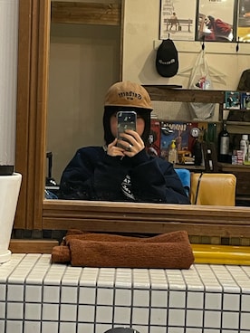 「Carhartt WIP（カーハートダブリューアイピー）のアイテム」を使った、haruchan0421さん（レディース・149cm）の春コーディネート