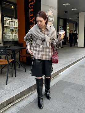 yuさん(レディース・162cm)の秋コーディネート