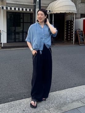 「アイテム（その他小物）」を使った、yuさん（レディース・162cm）の夏コーディネート