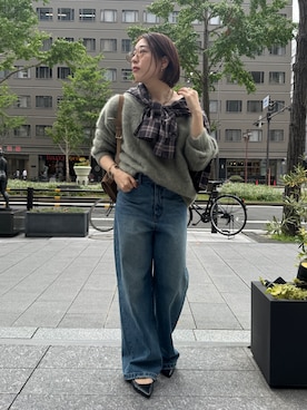 yuさん(レディース・162cm)の夏コーディネート