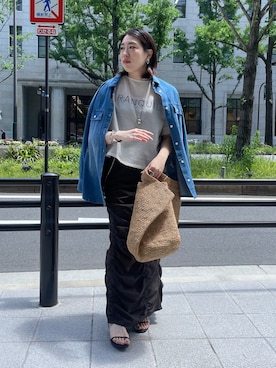 yuさん(レディース・162cm)の春コーディネート