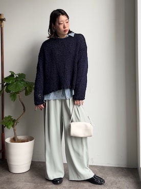 yuさん（レディース・162cm）の冬コーディネート