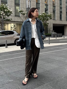 yuさん（レディース・162cm）の夏コーディネート