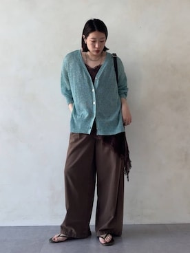 yuさん（レディース・162cm）の夏コーディネート