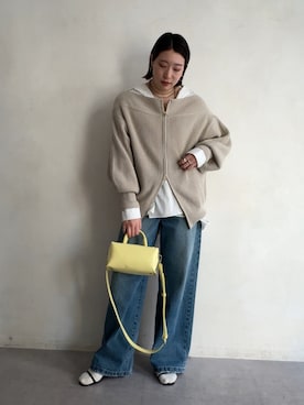 yuさん（レディース・162cm）の冬コーディネート