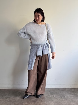 yuさん（レディース・162cm）の冬コーディネート