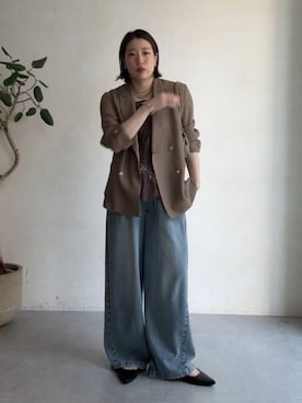 yuさん（レディース・162cm）の夏コーディネート