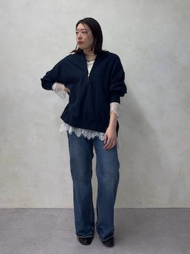 yuさん（レディース・162cm）の春コーディネート