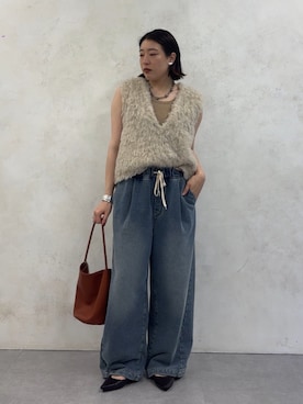 「スウェットコーデ」｜yuさん（レディース・162cm）の夏コーディネート