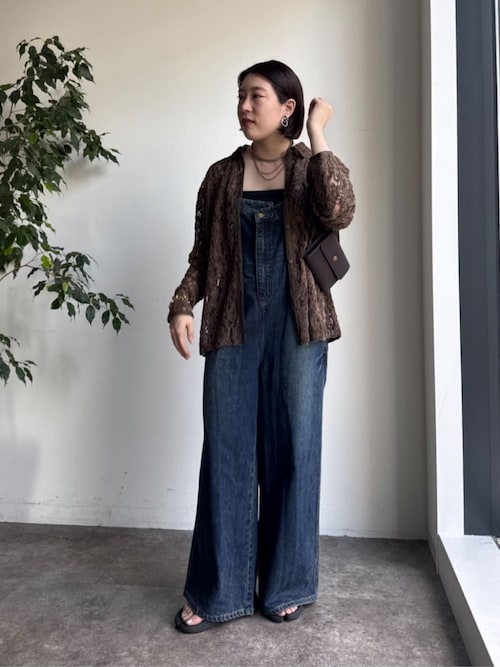 【WEB限定】 デニムオールインワン