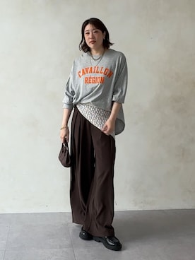 yuさん（レディース・162cm）の夏コーディネート