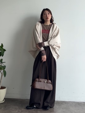 yuさん(レディース・162cm)の秋コーディネート