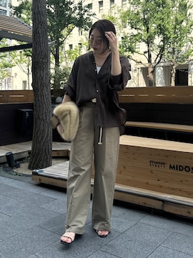 yuさん（レディース・162cm）の夏コーディネート