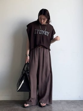 yuさん（レディース・162cm）の夏コーディネート