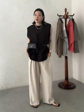 yuさん（レディース・162cm）の夏コーディネート