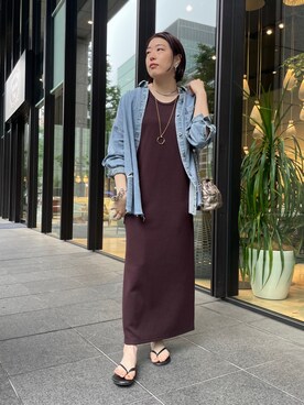 yuさん（レディース・162cm）の夏コーディネート