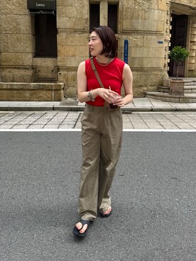 yuさん（レディース・162cm）の夏コーディネート