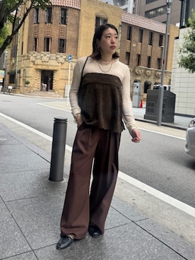 yuさん（レディース・162cm）の秋コーディネート