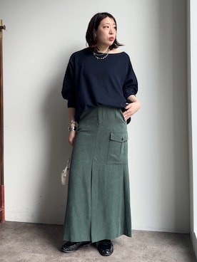 yuさん（レディース・162cm）の冬コーディネート