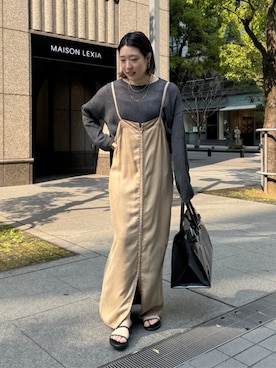 「大人ファッション」｜yuさん（レディース・162cm）の春コーディネート