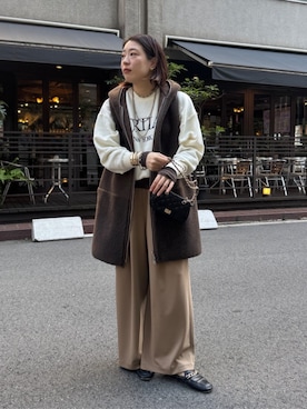 yuさん（レディース・162cm）の秋コーディネート