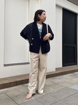 yuさん(レディース・162cm)の春コーディネート