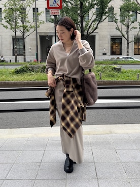 yuさん（レディース・162cm）の秋コーディネート