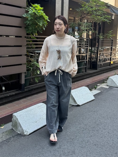 ペーパーヤーンプルオーバー