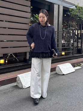 yuさん（レディース・162cm）の春コーディネート