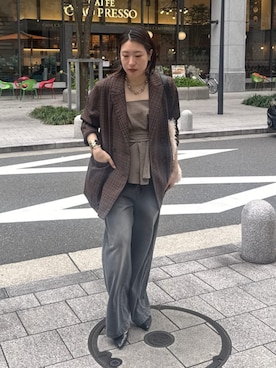 yuさん（レディース・162cm）の秋コーディネート