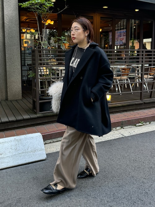 DouDou アシメタックビスチェ チャコールグレー FREE アシメタック