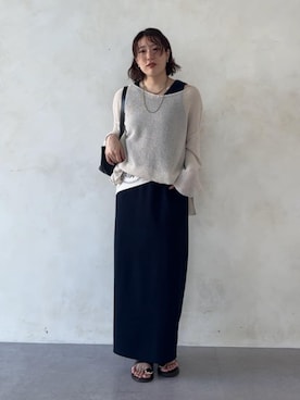 yuさん(レディース・162cm)の夏コーディネート