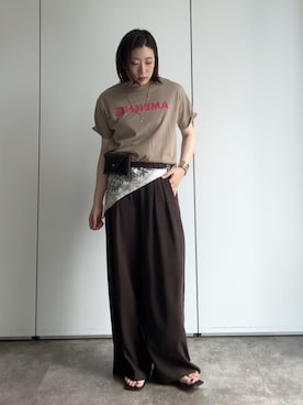 yuさん（レディース・162cm）の夏コーディネート
