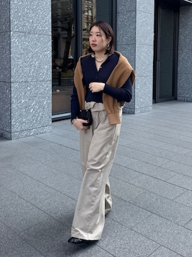 yuさん(レディース・162cm)の冬コーディネート