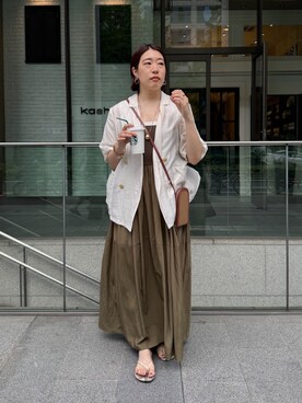 yuさん（レディース・162cm）の夏コーディネート