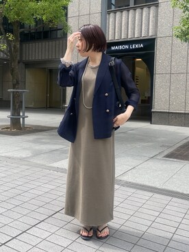 yuさん(レディース・162cm)の春コーディネート