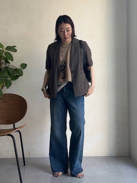 yuさん（レディース・162cm）の春コーディネート