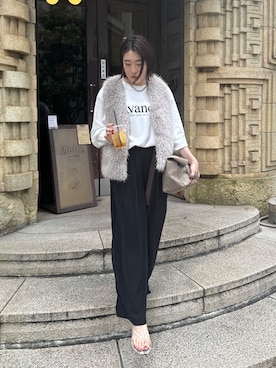 yuさん(レディース・162cm)の夏コーディネート