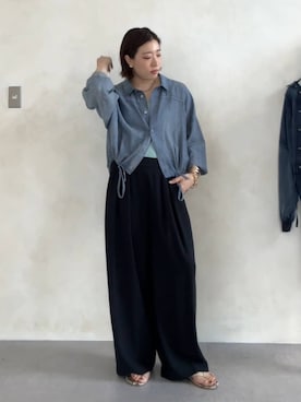 yuさん（レディース・162cm）の夏コーディネート